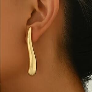 Gold Drip Earrings